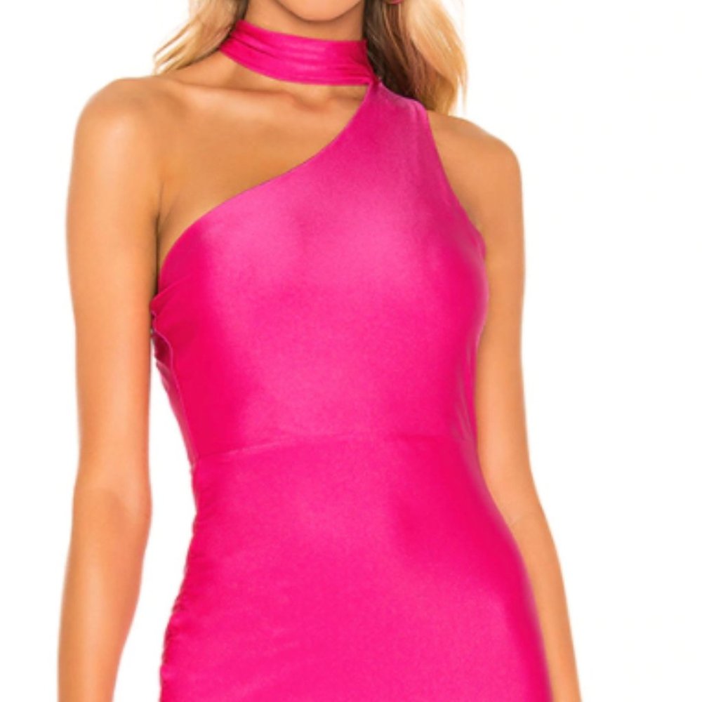 superdown Regina Asymmetric Mini Dress